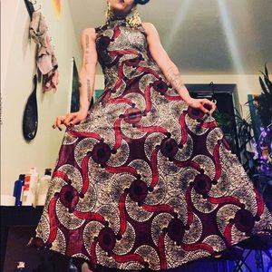 Tafari Tribe Handmade Super Cool African Dress.